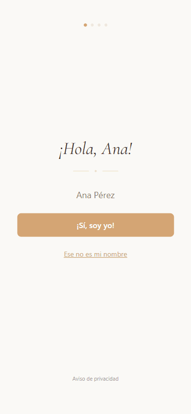 RSVP móvil